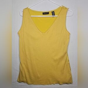 Ideology Womens Gold Tank Top Size L